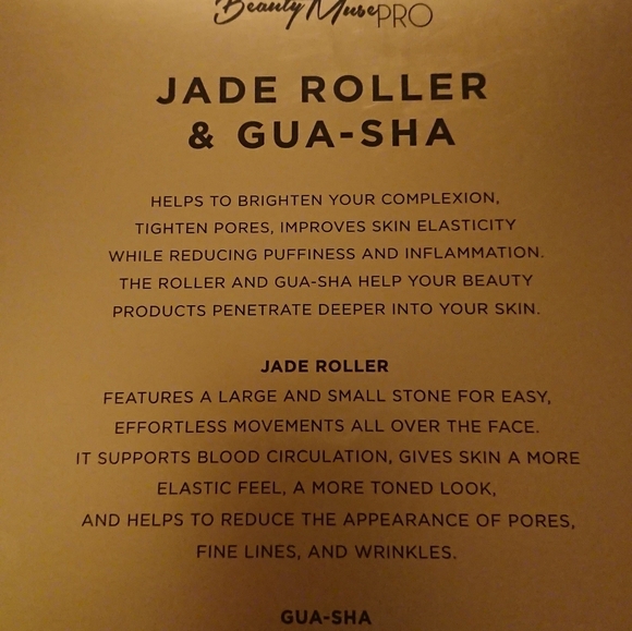 Jade Roller & GUA--SHA Facial Jade Roller women's teen... Gift Set - Picture 14 of 16